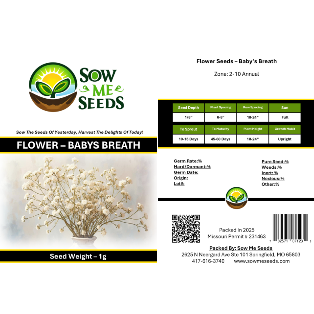 Flower Seeds - Baby's Breath