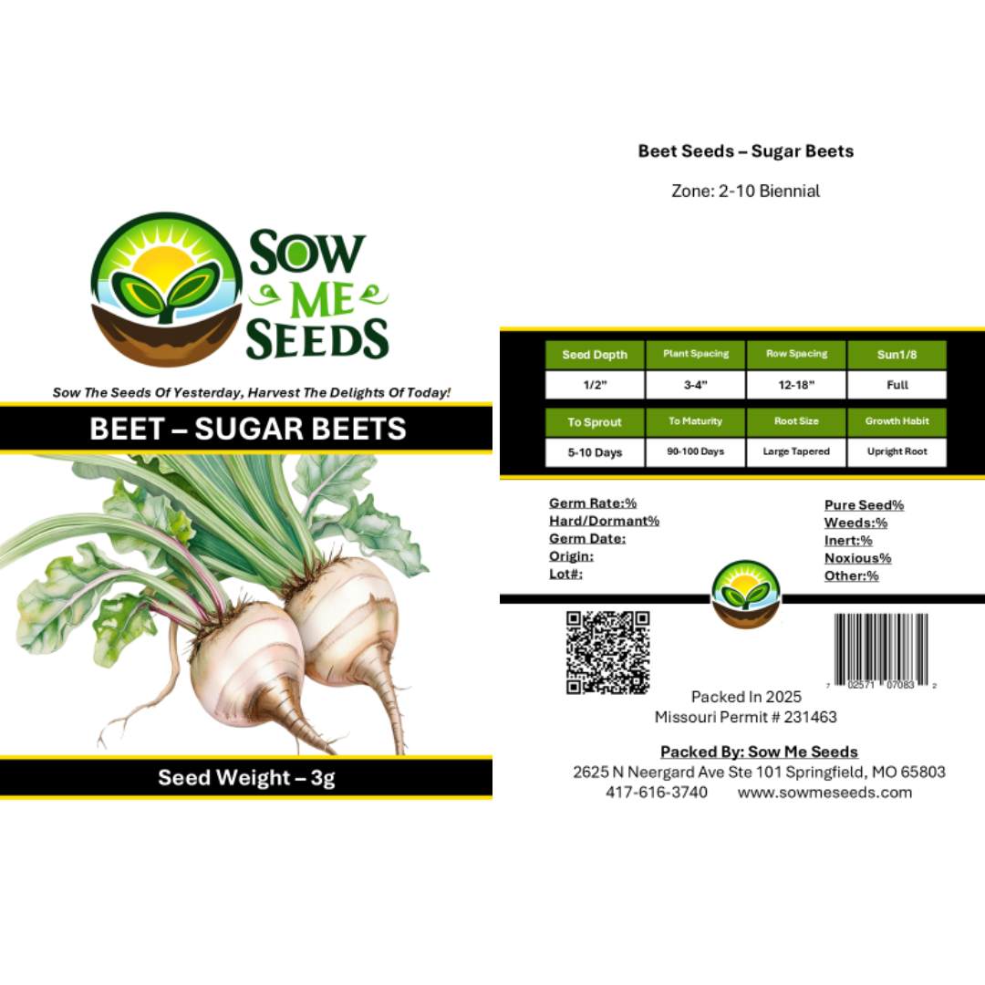 Beet Seeds – Sugar