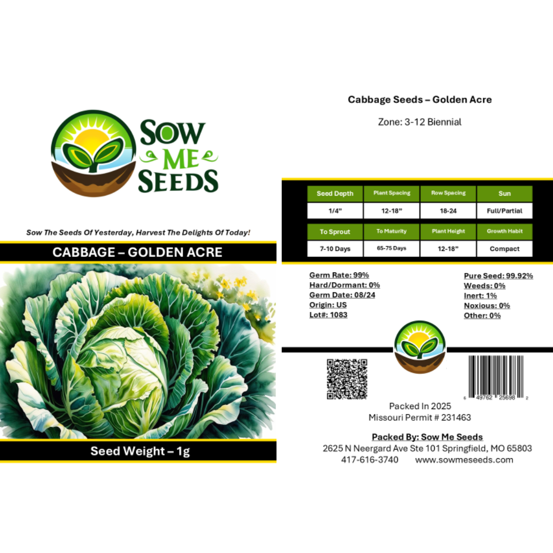Cabbage Seeds  – Golden Acre