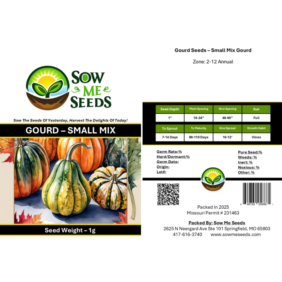 Gourd Seeds – Small Mix