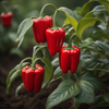 Cal Rose Red Sweet Bell Peppers – Heirloom Vegetable Garden Seeds