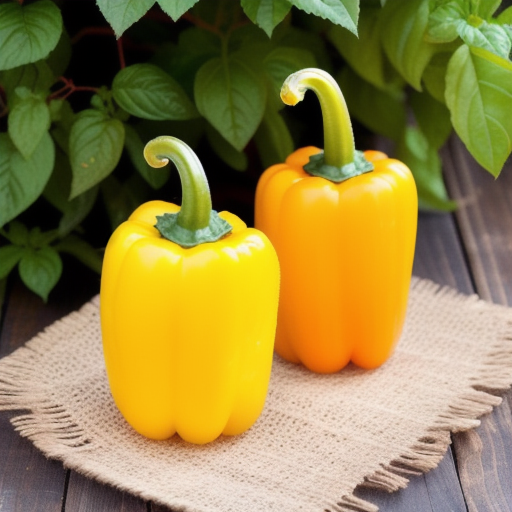 Sunbright Sweet Bell Pepper – Heirloom Vegetable Garden Seeds