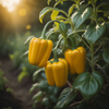 Sunbright Sweet Bell Pepper – Heirloom Vegetable Garden Seeds