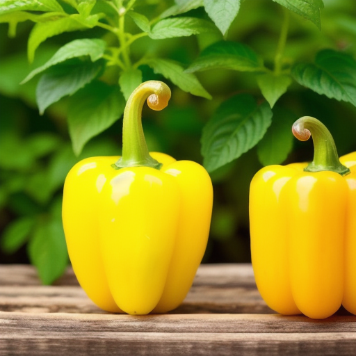 Sunbright Sweet Bell Pepper – Heirloom Vegetable Garden Seeds