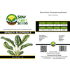 Bloomsdale Long Standing Spinach – Heirloom Vegetable Garden Seeds