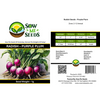 Radish Seeds - Purple Plum