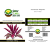 Amaranth Seeds - Midnight Red